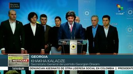 Georgia: presidente del parlamento dimite en medio de protestas