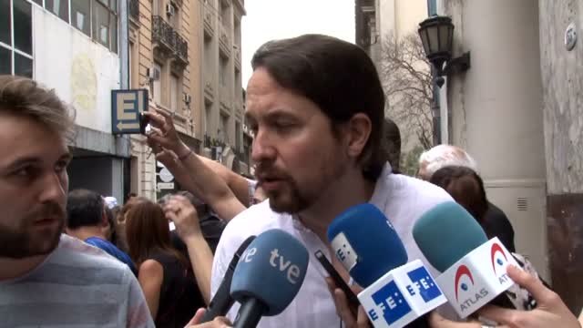 Pablo Iglesias: Es una vergüenza que haya dirigentes catalanes en la cárcel o en el exilio