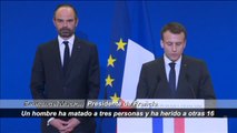 Macron calma a sus compatriotas tras el ataque terrorista de este viernes