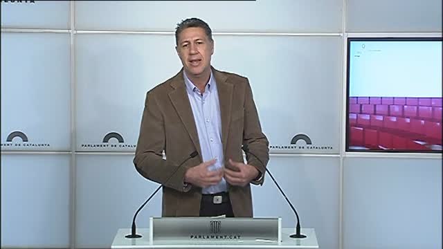 El PP pide la desconvocatoria del pleno de mañana porque Turull no podrá estar presente