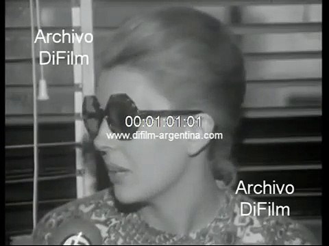 Claudia Mores habla sobre la salud de su hija Silvia Laura 1971