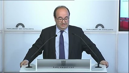 Iceta lamenta que se "supedite el ritmo parlamentario al del procedimiento judicial"