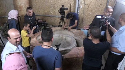 Batı Şeria'daki Doğuş Kilisesi'nde taş vaftiz teknesi bulundu - BEYTÜLLAHİM