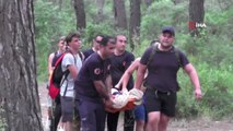 Yürüyüşte ayağı kırılan Polonyalı turist 1 saatlik çalışma ile kurtarıldı