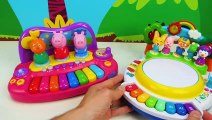 Learn Colors with Peppa Pig and Pororo Musical Toys for Kids!