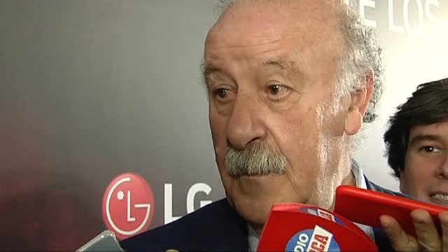 Del Bosque no consideraría un fracaso que España no ganase el Mundial