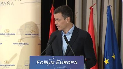 Pedro Sánchez: "Un gobierno intermediario es un gobierno innecesario"