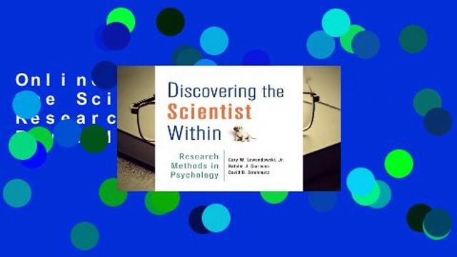 Online Discovering the Scientist Within: Research Methods in Psychology For Full