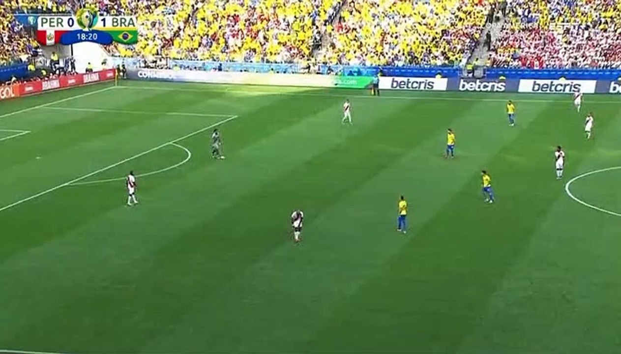 Roberto Firmino crazy goal  Peru vs Brazil 0-2
