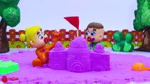 GOOD DOCTOR MCSTUFFINS SAVES SUPERHERO BABY FROM MUD  Play Doh Cartoons For Kids