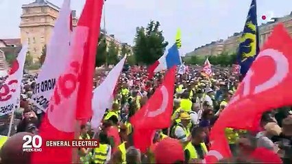 Belfort : la ville mobilisée pour les suppressions d'emplois annoncées par General Electric