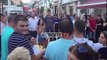 Report TV -Militantët e PD-së presin Ramën me protesta, konfrontohen me policinë