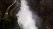 Las lluvias llenan los embalses gallegos y desbordan los ríos