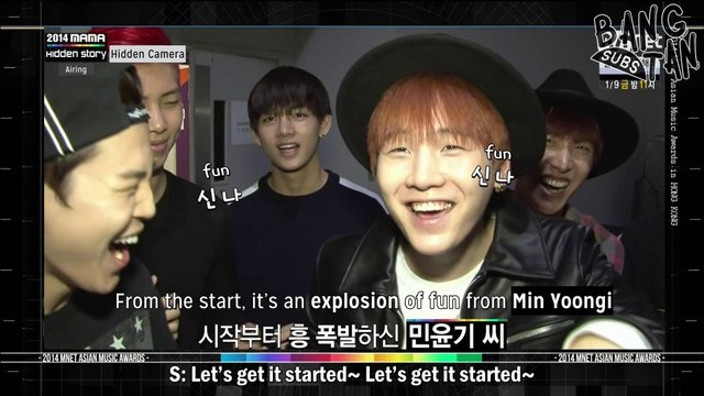 [ENG] 141211 MAMA 2014 - BTS Behind Story