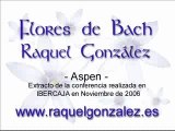 FLORES DE BACH - Raquel González - ASPEN