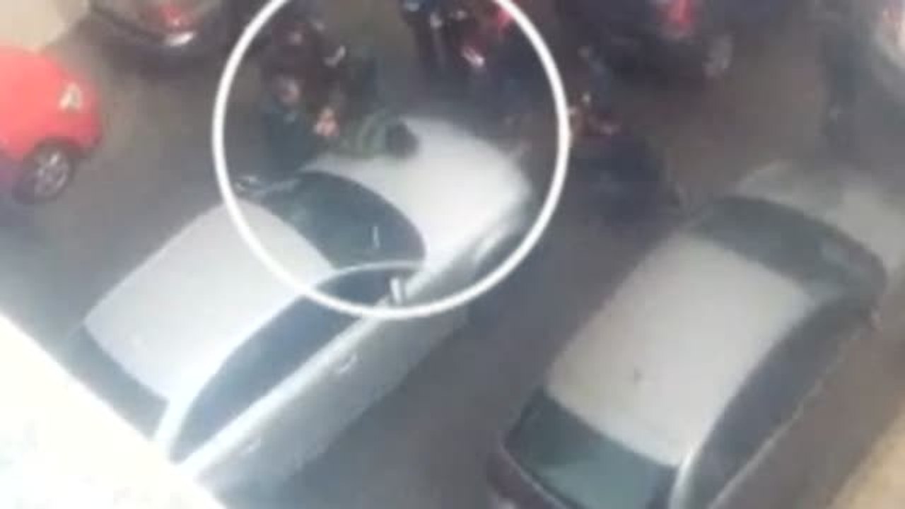 Gritos de "asesina" a Ana Julia de regreso a la comandancia de la Guardia Civil
