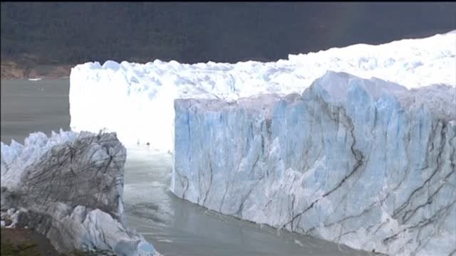 La ruptura del Perito Moreno fue de noche y sin público