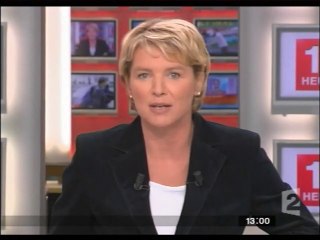 France 2 - 9 Septembre 2005 - Bande annonce, début JT 13H