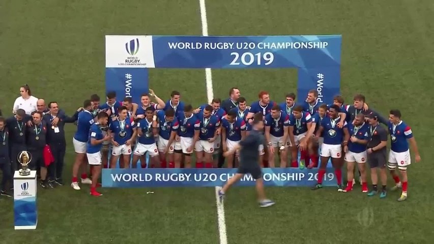 France World Rugby U20 Championship winners - video Dailymotion