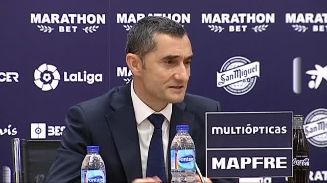 Ernesto Valverde: Lo bueno de Dembélé es que siempre lo intenta
