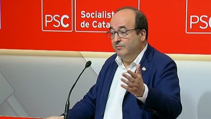 Iceta cree que el diputado de ERC Lluís Salvadó "debería renunciar a sus responsabilidades" por sus comentarios machistas