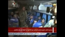 Una decena de militares y sus familias abandonan Guta Oriental en autobús
