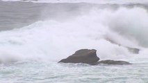 La borrasca Félix trae lluvias, vientos huracanados y olas de hasta 9 metros