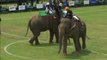 Tailandia celebra su torneo anual de polo con elefantes