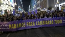Las mujeres hacen historia y se hacen con las calles de Madrid
