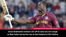 Fast Match Report - Brathwaite brilliance falls short