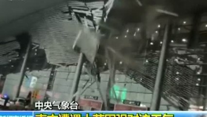 Fuerte temporal en China