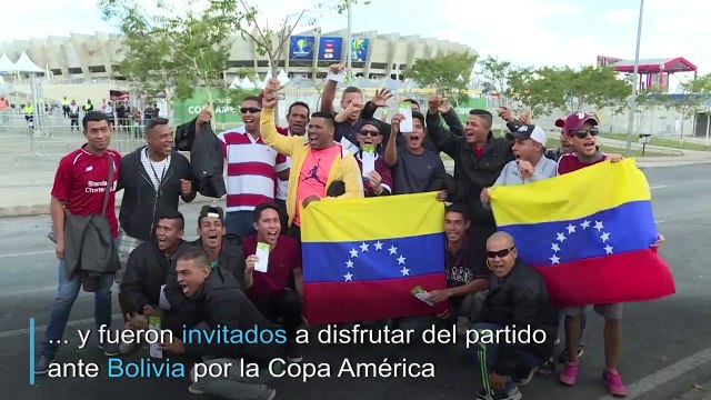 Historias de hinchas: migrantes venezolanos en Brasil acompañan a la vinotinto