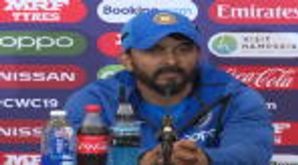 CRICKET: ICC World Cup: "Shami showed character" - Jadhav