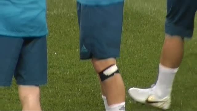 El Real Madrid entrena en el Parque de los Príncipes antes de su duelo ante el PSG