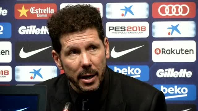 Simeone: Si a Messi le ponemos la camiseta del Atlético, ganamos 1-0