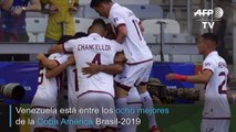 Venezuela entra a cuartos de final de la Copa América de la mano de Darwin Machís