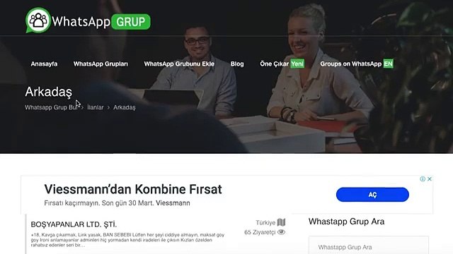 WhatsApp Arkadaşlık Grupları | WhatsApp Grupları