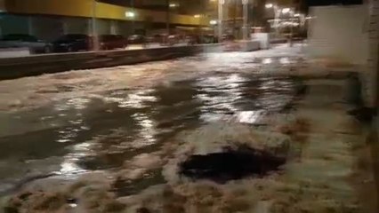 El temporal se ceba con el litoral gaditano