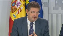 Catalá dice que le corresponde al juez autorizar o no la salida de Sánchez de la cárcel para una posible investidura