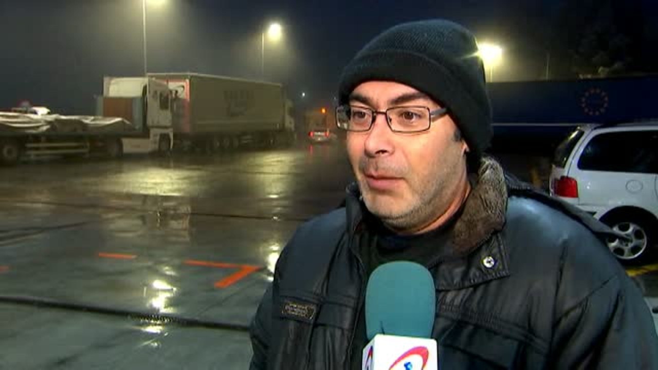 Prohibida la circulación de camiones en toda Cataluña por el temporal de frío y nieve