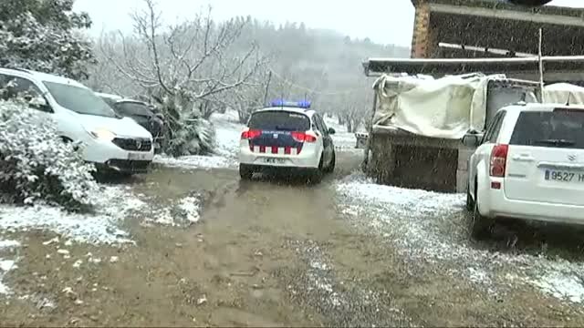 Los Mossos siguen rastreando terrenos del detenido de Susqueda en busca del arma del crimen