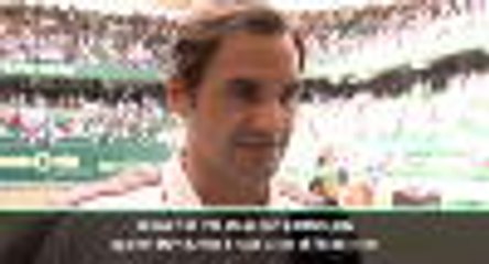 Federer excited for Halle final against Goffin