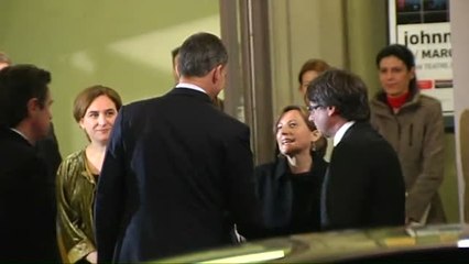 Plantón institucional a Felipe VI en Barcelona