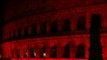 El Coliseo romano se tiñe de rojo para denunciar la persecución de los cristianos en el mundo