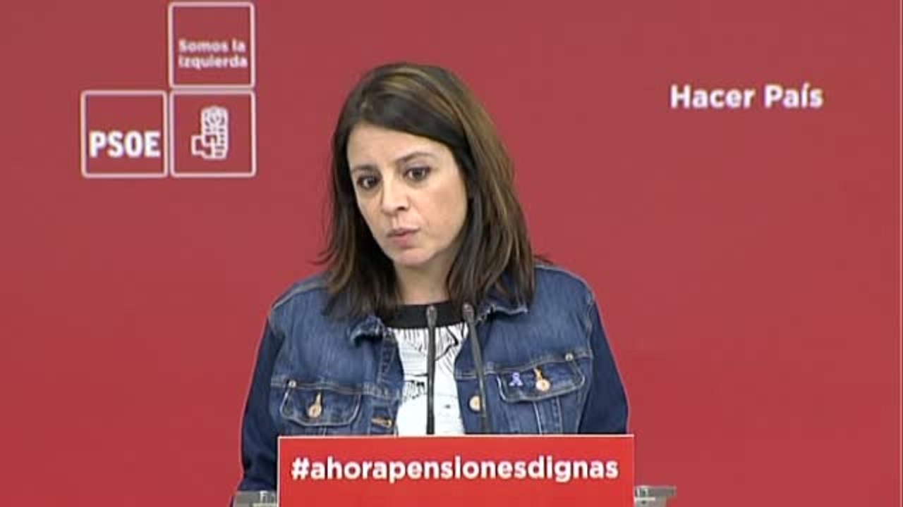 El PSOE propone subir las pensiones a través de un impuesto a la banca