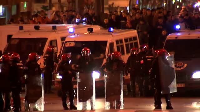 Los ultras rusos, expertos en artes marciales y técnicas de lucha paramilitar