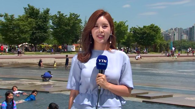 [날씨] 휴일 무더위 기승...오후 내륙 곳곳 소나기 / YTN