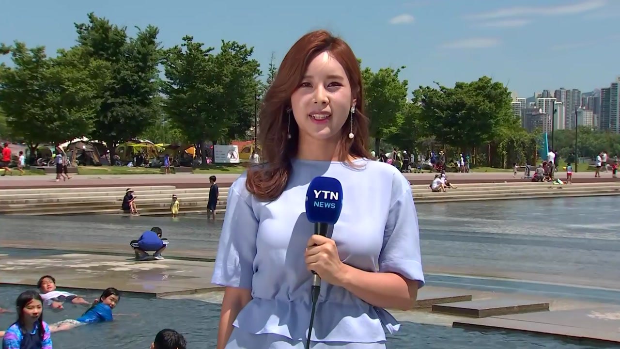 [날씨] 휴일 무더위 기승...오후 내륙 곳곳 소나기 / YTN