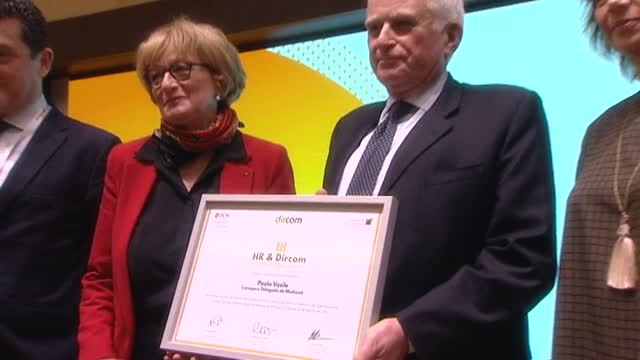 Paolo Vasile, galardonado con un premio a su modelo de gestión empresarial