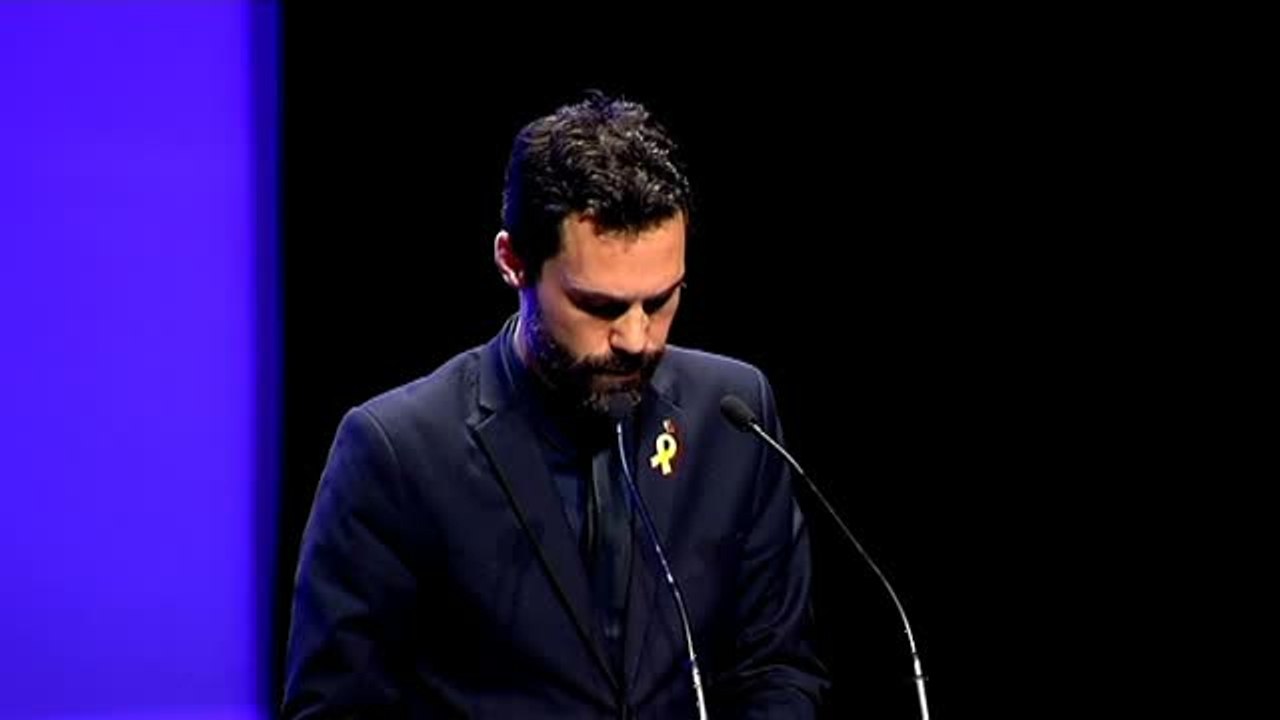 Torrent lamenta "la vulneración inaceptable de las libertades fundamentales de derechos básicos que se está produciendo en el estado español"